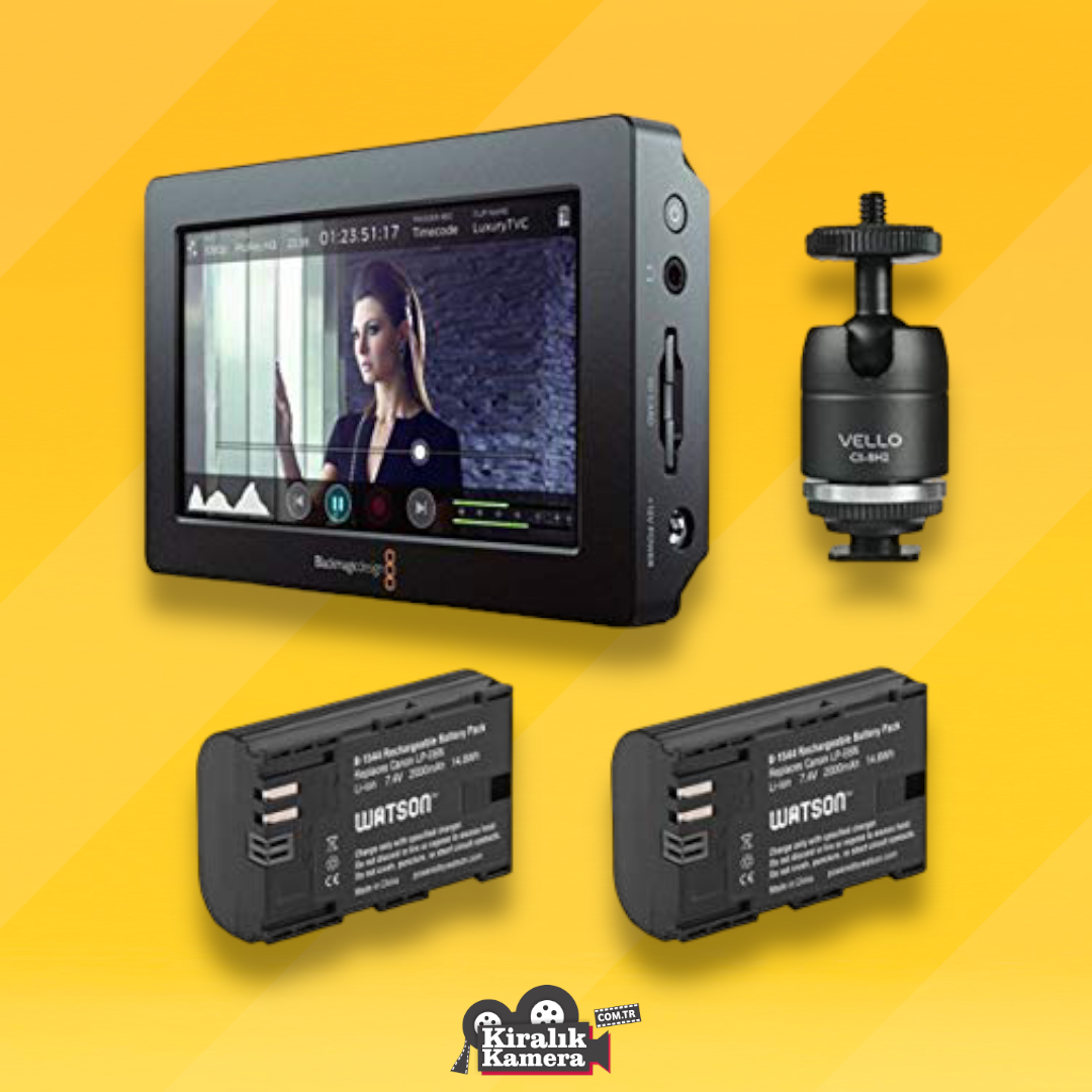 Kiralık Black magic Video Assist Monitör Kiralik Kamera, Film